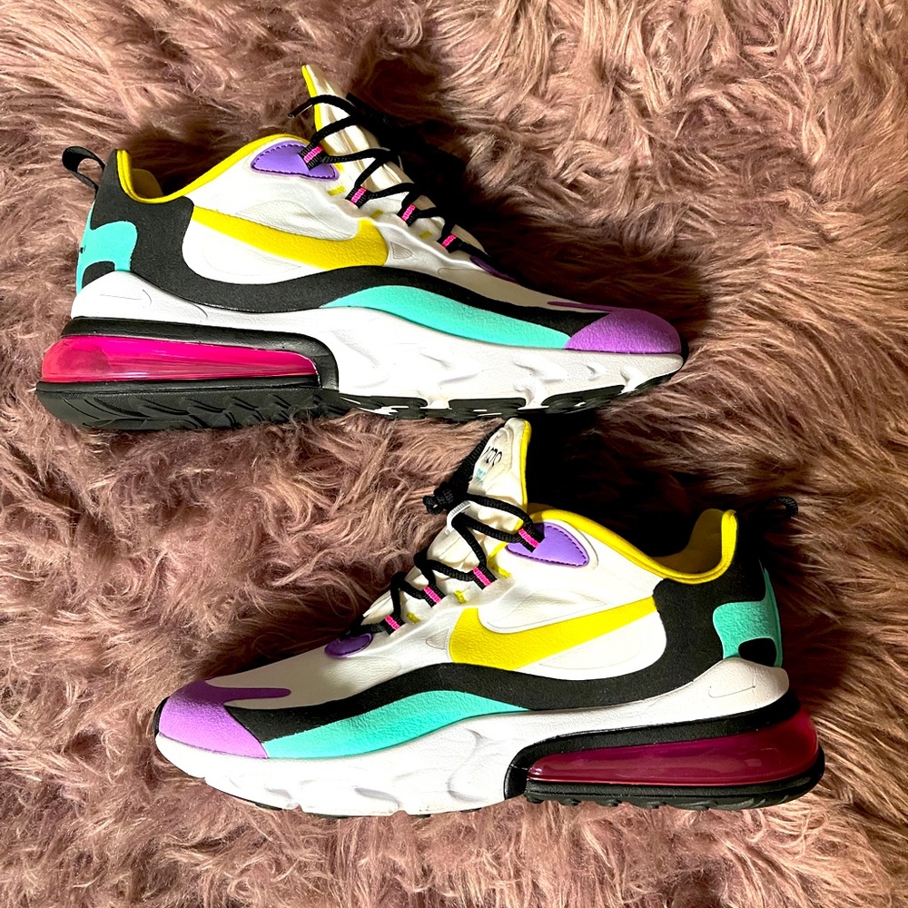 Nike Air Max 270 React Geometric Art